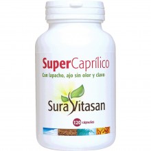 Súper Caprílico| Sura Vitasan |120 Caps| Muy eficaz en el tratamiento de la candidiasis