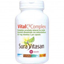 Vital 8 Complex | Sura Vitasan |45Caps| disminuie el cansancio y la fatiga y mejora la absorción del hierro.