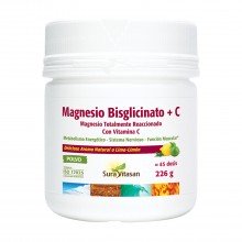 Magnesio Bisglicinato + C| Sura Vitasan |226 gr| ayudan a disminuir el cansancio y la fatiga