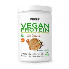 Vegan Protein | Sabor Iced Cappuccino| Weider | en polvo 750gr | La Proteína Vegana + Completa para el Deporte