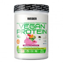 Vegan Protein|Sabor a Berry mix| Weider | en polvo 750gr | La Proteína Vegana + Completa para el Deporte