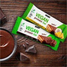 Vegan Protein Bar| Weider |Choco salted| 35gr| Deliciosa barrita wafer con cobertura de chocolate