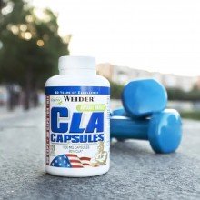 CLA|Ácido Linoléico Conjugado| Weider |120 Caps|Reduce la cantidad de grasa corporal