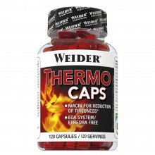 Thermo Caps|120 Caps | Weider|Quema grasas Thermo Caps - Disminuye el apetito