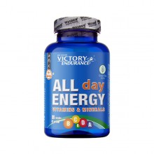 All Day Energy Multivitamínico|90 Caps| Weider |Victory Endurance|Aumenta la resistencia y asegura todas las necesidades diarias
