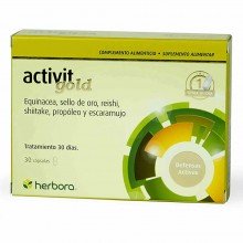 Activit Gold | Herbora | 30 Cáps. | Sistema Inmunitario
