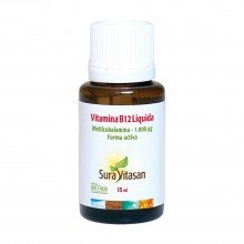 Vitamina B12 Líquida| Sura Vitasan |15 ml|contribuye al metabolismo energético norma