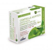 Centella asiática 2500 mg|Nature Essential|Blister 60 cáps vegetales|ayuda a disminuir el cansancio y la fatiga