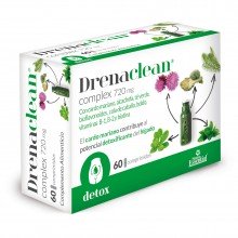 Drenaclean 720 mg|Nature Essential| 60 comprimidos|Contribuye al potencial detoxificante del hígado