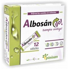 Albosan GO | Pinisan |Envase con 12 sticks | Detox | Función hepática normal