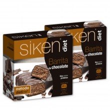 2x1 Siken Diet Barrita de Chocolate - 10 barritas | Siken | Control de peso