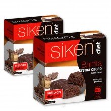 2x1 Siken Diet Barrita Crema de cacao - 10 Barritas | Siken | Control de peso