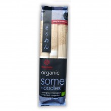 Organic Somen Noodles - Fideos Finos Somen | HAKUBAKU | Bolsa de 270 gr | Deliciosos Fideos Japoneses