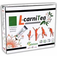 L-carniTea| Pinisan |15 sticks de 10 ml| Ayuda a perder grasa y la transforma en músculo