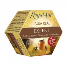 Royal-Vit Jalea Real Expert | Jalea Real | Dietisa | 20 dosis |ayuda a mantener la vitalidad