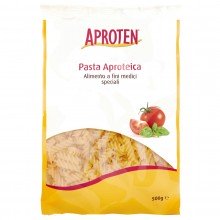 Pasta Dietética Aproteica|Fusilli|Aproten |500g|destinados a usos médicos especiales