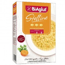Pasta Sin Gluten | Estrellitas Stelline|BiAglut |250g|sabor inconfundible y la textura de la pasta tradicional