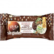 Tortitas de Arroz Chocolate con Leche Sin Gluten|Diet-Radisson|135g|Fuente de fibra