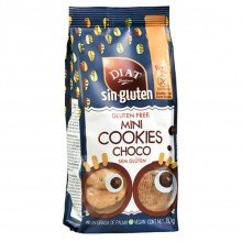 Mini Cookies Choco Sin Gluten|Diet-Radisson|150g|Elaboradas con cereales sin gluten