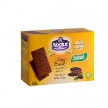 Crispy Break Cacao Snack sin gluten | Noglut - Santiveri|100g |Alimentos sin gluten para personas celíacas