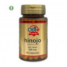 Hinojo 200 mg (ext seco)|Obire|60 cápsulas | Evita las fermentaciones intestinales y la formación de gases