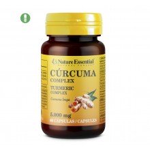 Cúrcuma 5000 mg|Nature Essential|60 cápsulas|Es un potente antiinflamatorio