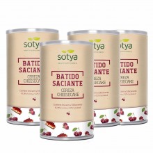 Pack x 4 | Batidos Saciantes Sotya - Cereza cheesecake | Sotya | 2,800g