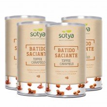 Pack x 4 | Batidos Saciantes Sotya - Sabor Toffee Caramelo | Sotya | 2,800g