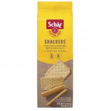 Snackers SinGluten |Dr. Schar|115g|Crackers salados - delicados y crujientes deliciosos