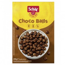 Choco Balls Cereales  Sin Gluten |Dr. Schar|250 gr|Bolitas de Cereales crujientes de cacao