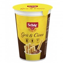 Gris&Cioc Milly Sin Gluten|Dr. Schar|52 g|Grissini sin gluten con crema de cacao para untar