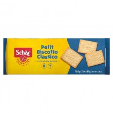 Petit Biscotto Classico Sin Gluten|Dr. Schar|165g| Deliciosas galletas con un fino aroma de mantequilla
