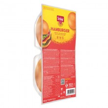 Hamburger Pan Sin Gluten 2 unds|Dr. Schar|4 unid x 75 grs|Clásico pan de hamburguesa americano