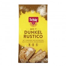 Mix It Dunkel Rustico Sin Gluten |Dr. Schar|1 kg|Harina Mix para Pan Rústico