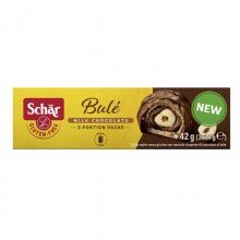 Bule Chocolate y Avellana Sin Gluten|Dr. Schar|3x14g|Bombones de praliné con una cobertura de chocolate con leche