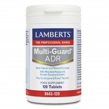 Multi-Guard ADR | Lamberts® | 120 comp. | Multivitamínico para el Cansancio Físico y Mental
