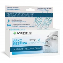 Arkorespira Dilatador Nasal Anatómico | Arkopharma | 1 Dispositivo | Mejora la Entrada de Aire - Para Dormir y Deportistas