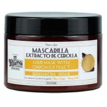 Mascarilla Con Extracto de Cebolla 300 ml| Mi rebotica| Mascarilla reparadora ultranutritiva