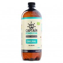 Captain Kombucha Original Sin Gluten |1 litro|Té Kombucha Original Bio Vegan