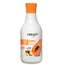 Dikson Hair Juice Repairing Shampoo | 400 ml | Cabello Seco y Teñido | Champú Reparador con Papaya y Macadamia