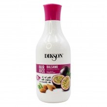 Dikson Hair Juice Smoothing Hair Balm | 400 ml | Cabello Encrespado | Suavizante con Maracuyá y Almendras Dulces