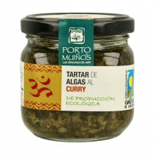 Tartar Algas Curry |160g | Porto Muiños|Conserva Eco Vegan de producción ecológica
