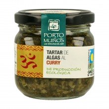 Tartar Algas Curry |160g | Porto Muiños|Conserva Eco Vegan de producción ecológica