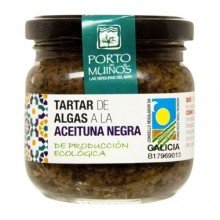Tartar Algas a La Aceituna Negra  |160g | Porto Muiños|Conserva Eco Vegan de producción ecológica
