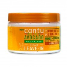 CANTU Avocado Hydrating Repair Leave-In | 340 G | Mascarilla Sin Aclarado - Cabello Dañado, Seco o Teñido