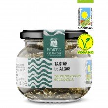 Tartar Algas Natural  |160g | Porto Muiños|Conserva Eco Vegan de producción ecológica