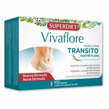 Vivaflore  Transit| Superdiet| 100 comprimidos| Vientre plano| plantas Bio |Alta concentración del producto