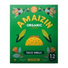 Tacos Shells de Maiz | Amaizin| 150g | disfruta de su fiesta mexicana orgánica