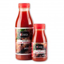 HXWOK - Salsa Carne Agridulce | BA FANG | 1 BOTELLA 500 ml | Salsa Agridulce para Carnes