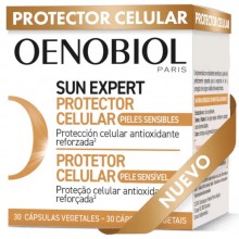 Sun Expert Protector celular |Oenobiol| 30 Cápsulas | Preparar la piel sensible